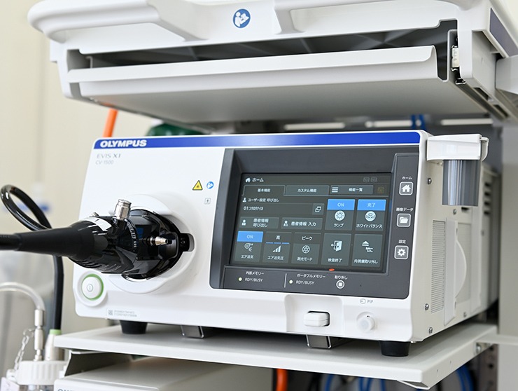 大学病院レベルの内視鏡システム「EVIS X1」を導入