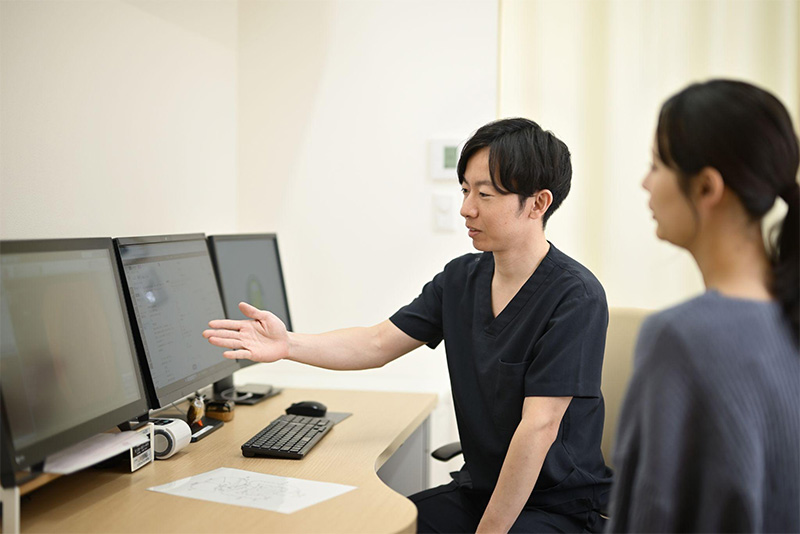 経験豊富な専門医による診察