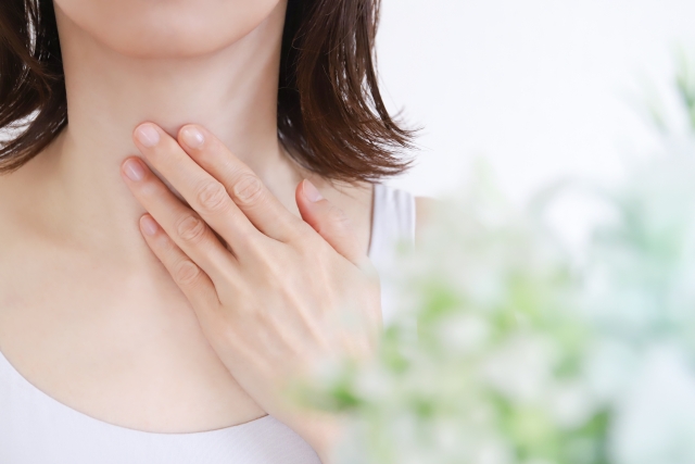 喉のつかえ感・違和感